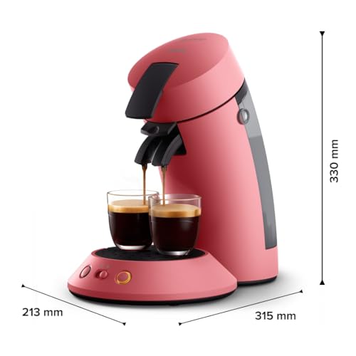 Philips Senseo Original Plus CSA210/35 – Rouge tendre