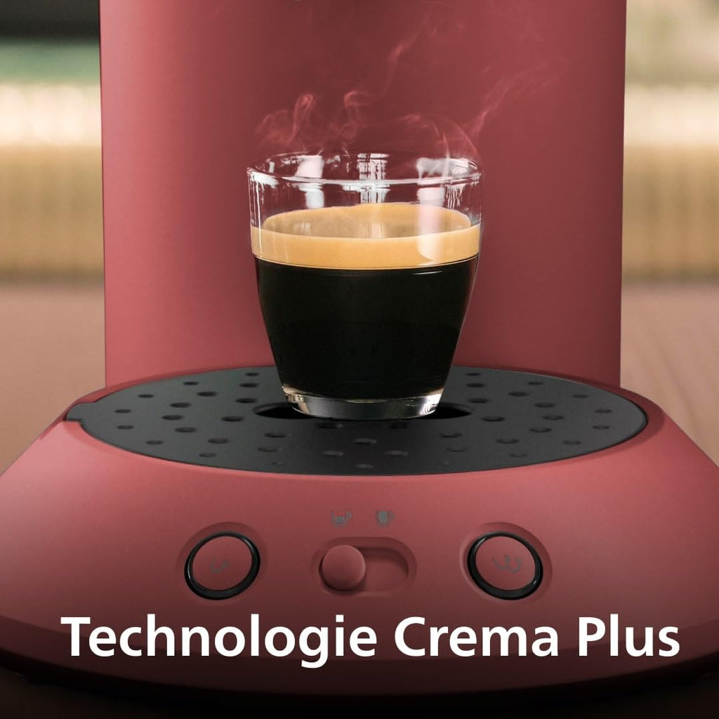 Philips Senseo Original Plus CSA210/35 – Rouge tendre