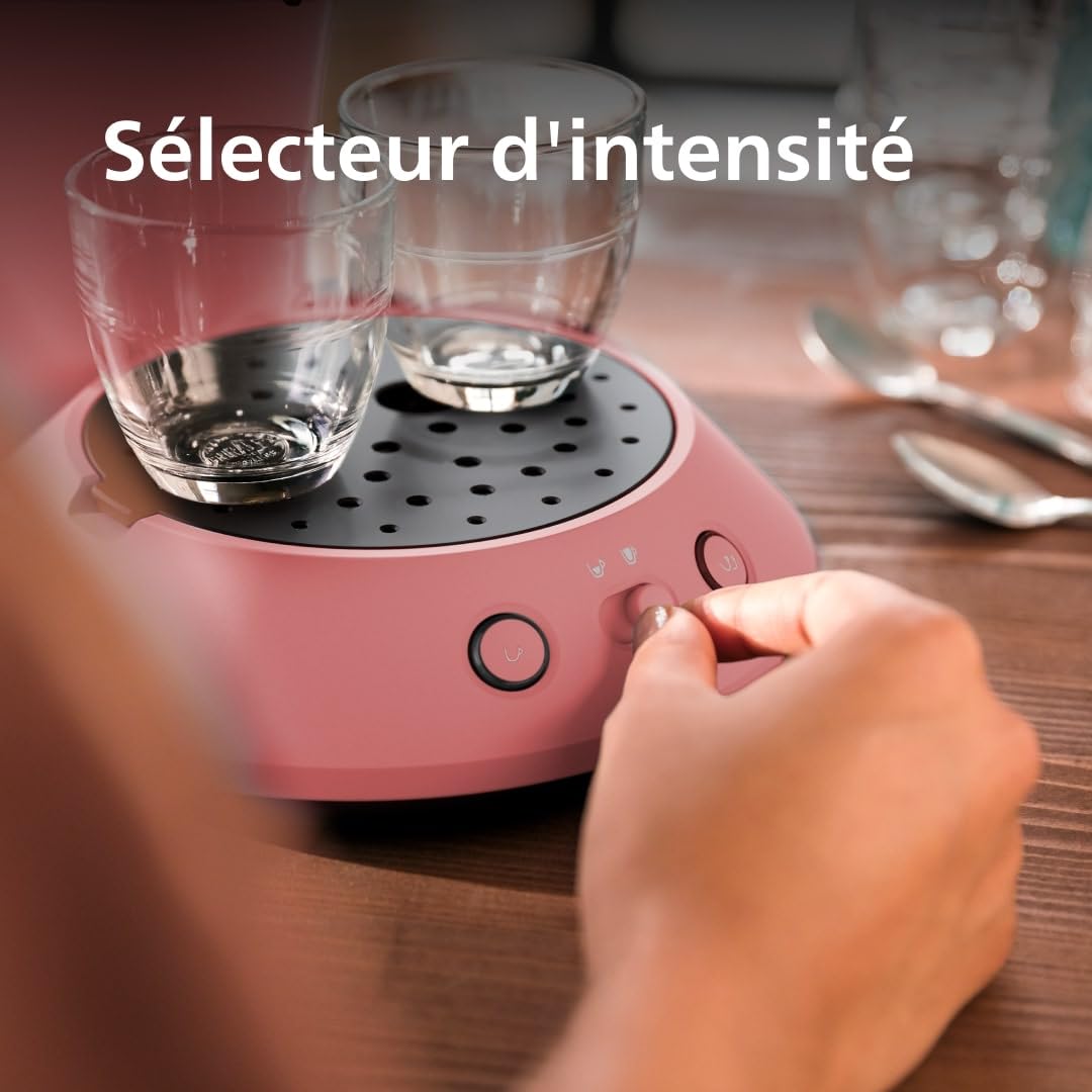 Philips Senseo Original Plus CSA210/35 – Rouge tendre