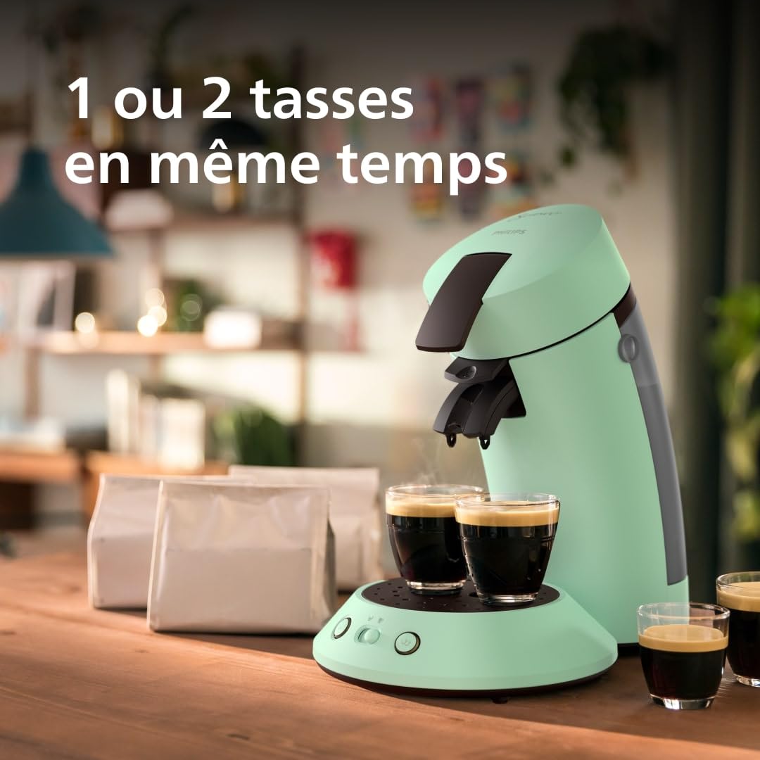 Philips Senseo Original Plus CSA210/80 – Vert désert