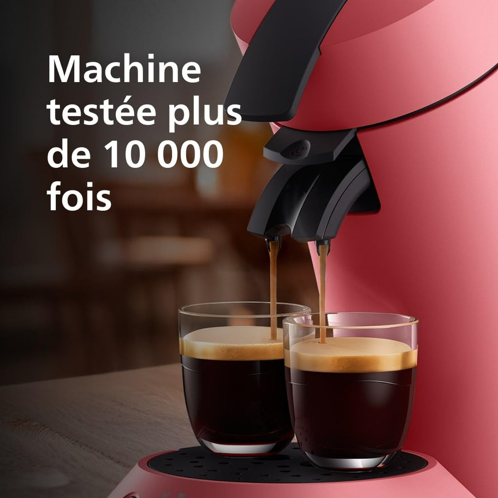 Philips Senseo Original Plus CSA210/35 – Rouge tendre