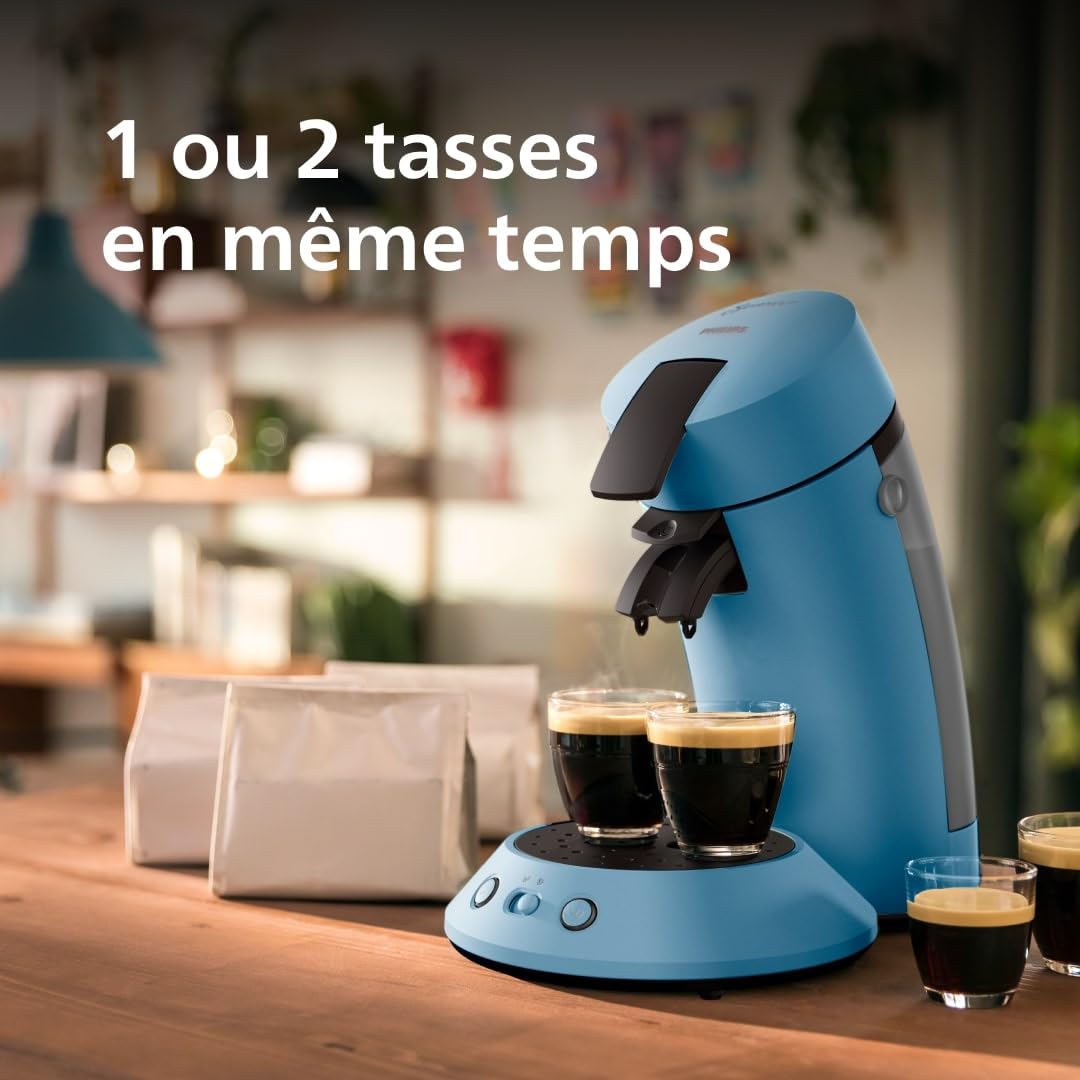 Philips Senseo Original Plus CSA210/00 – Bleu paon