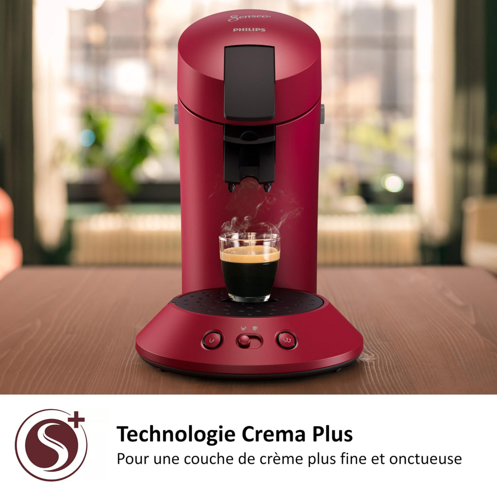 Philips Senseo Original Plus CSA210/91 – Rouge