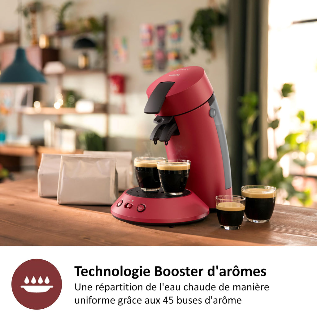 Philips Senseo Original Plus CSA210/91 – Rouge