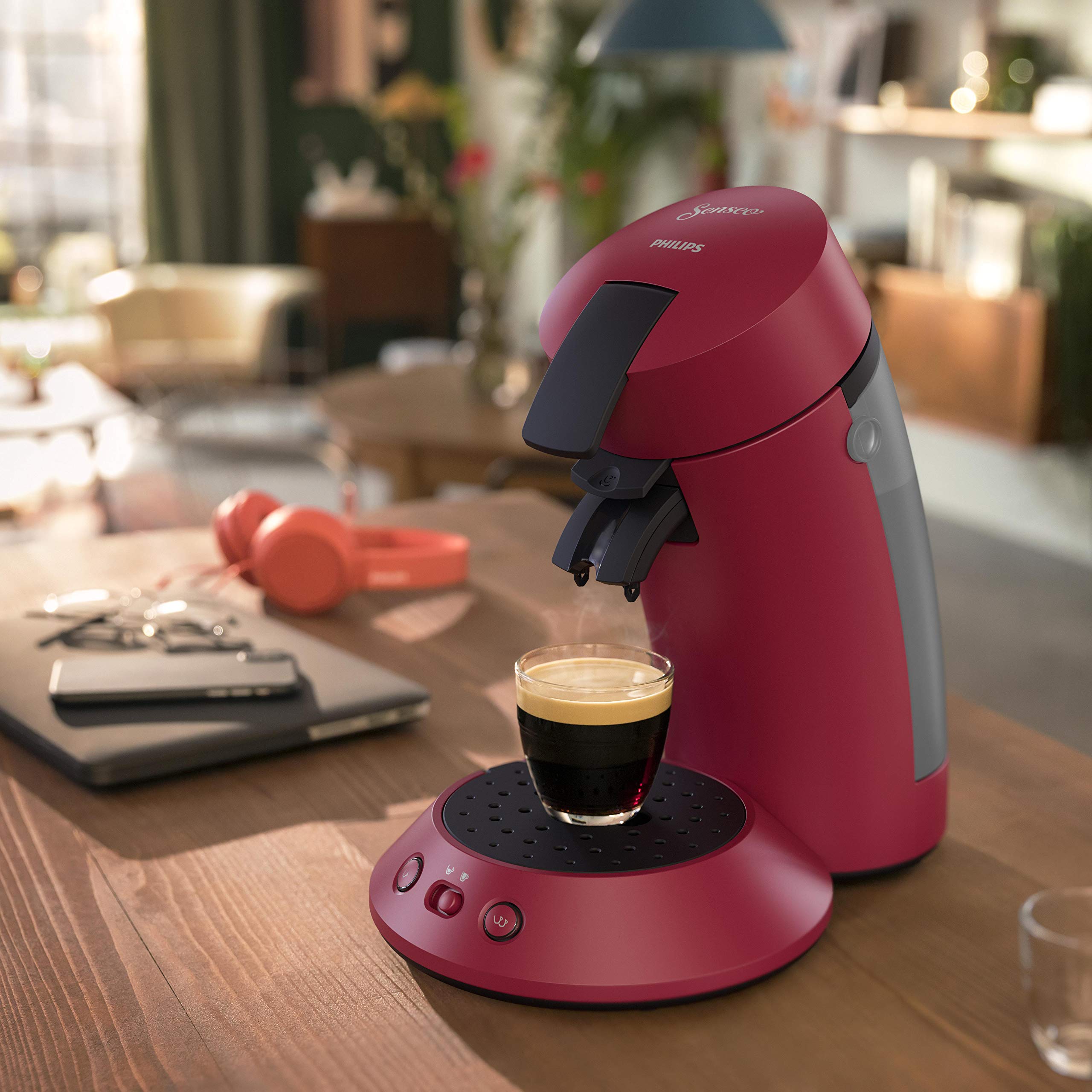 Philips Senseo Original Plus CSA210/91 – Rouge